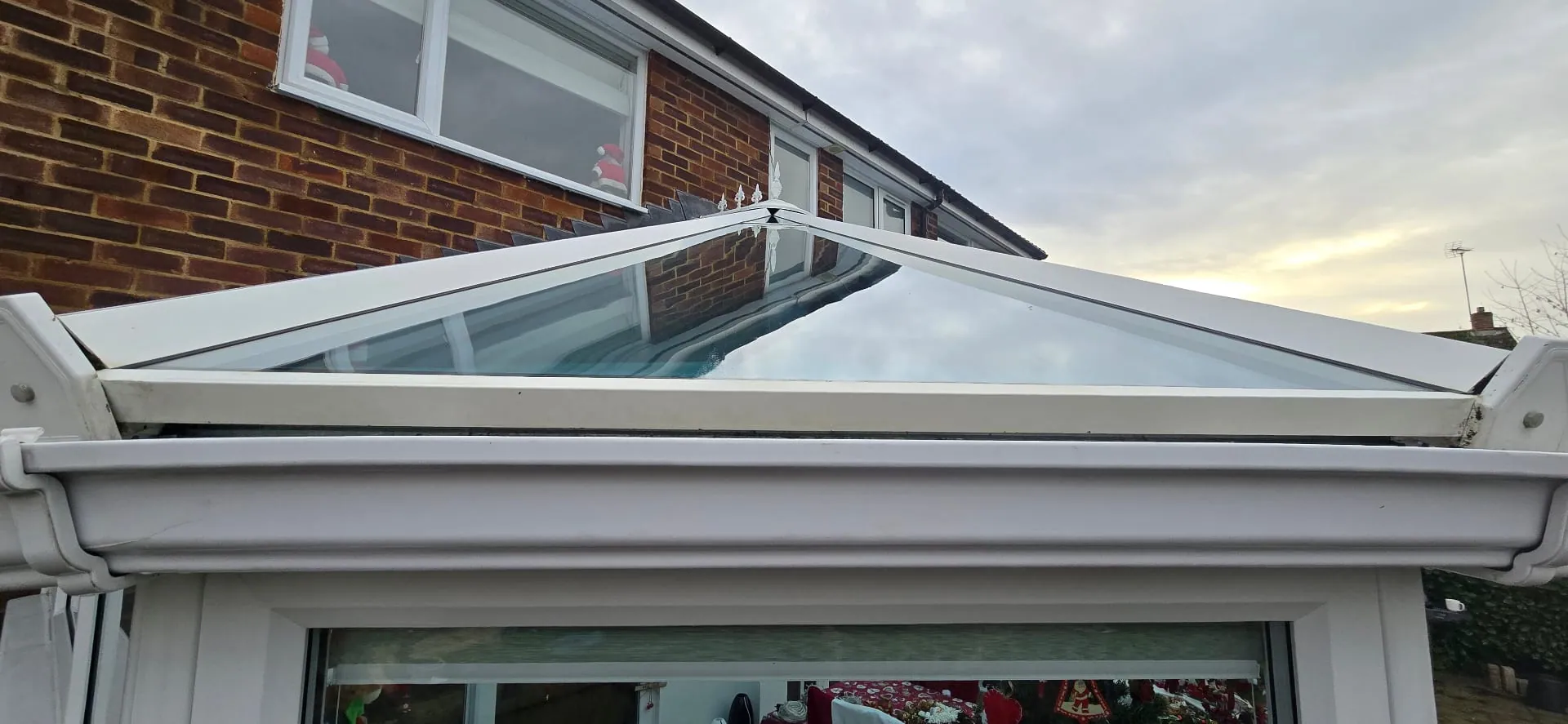 Conservatory exterior cleaning after cleaning in Reading, Berkshire