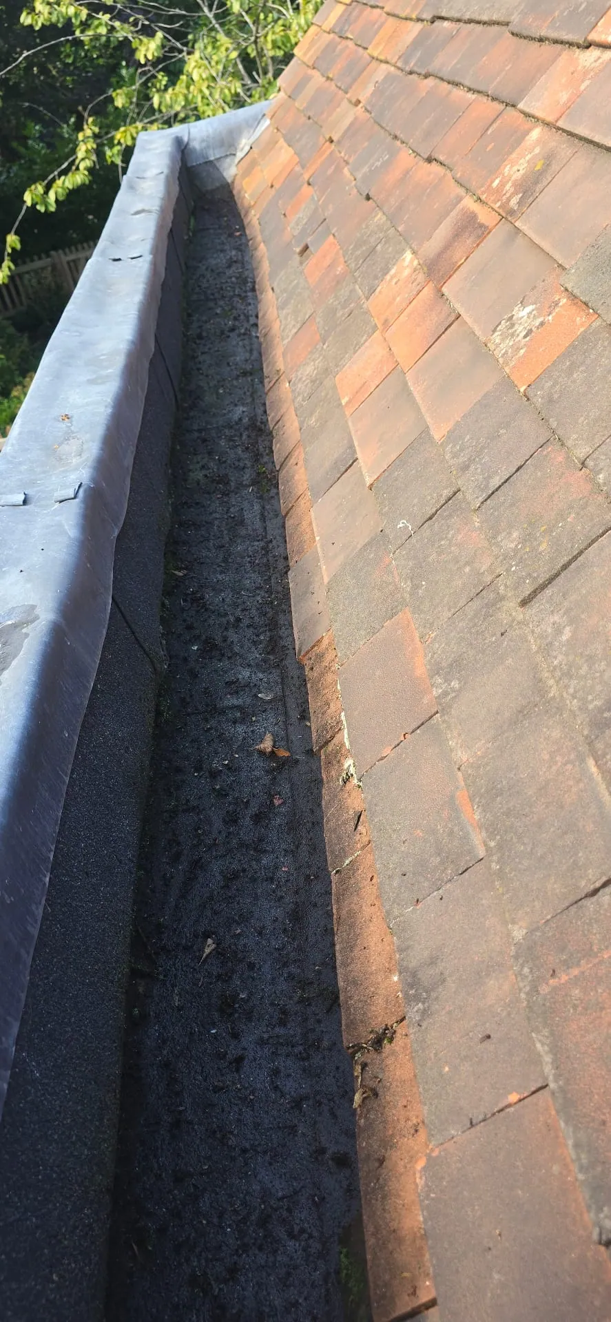 After Gutter Clearing