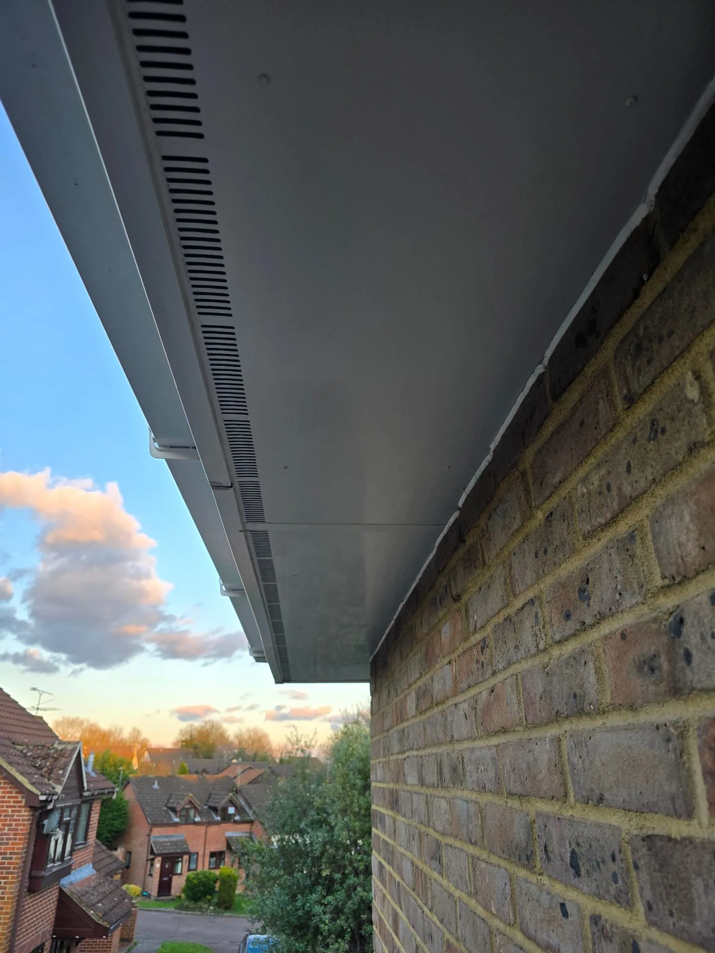 After Soffit Cleaning