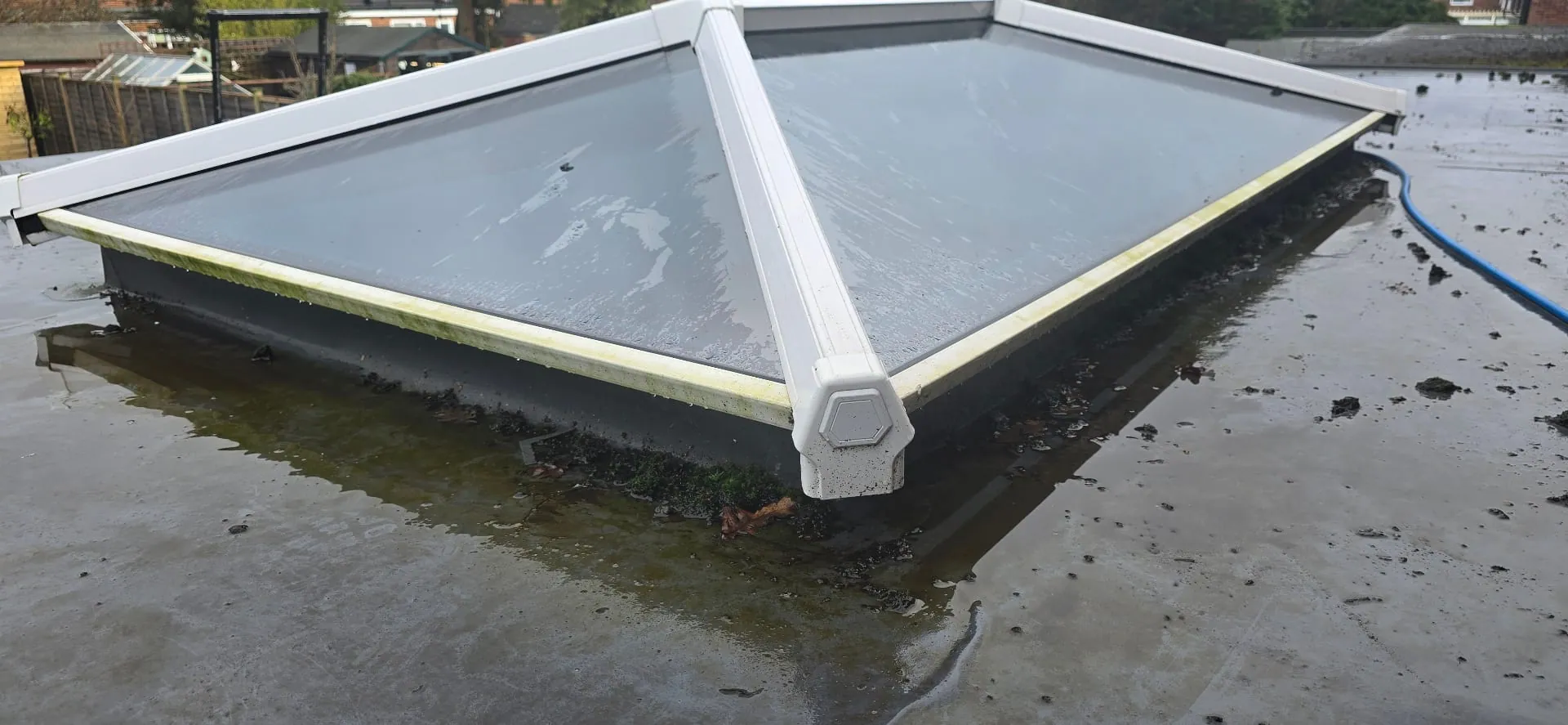 Before conservatory roof cleaning in Tilehurst, Reading