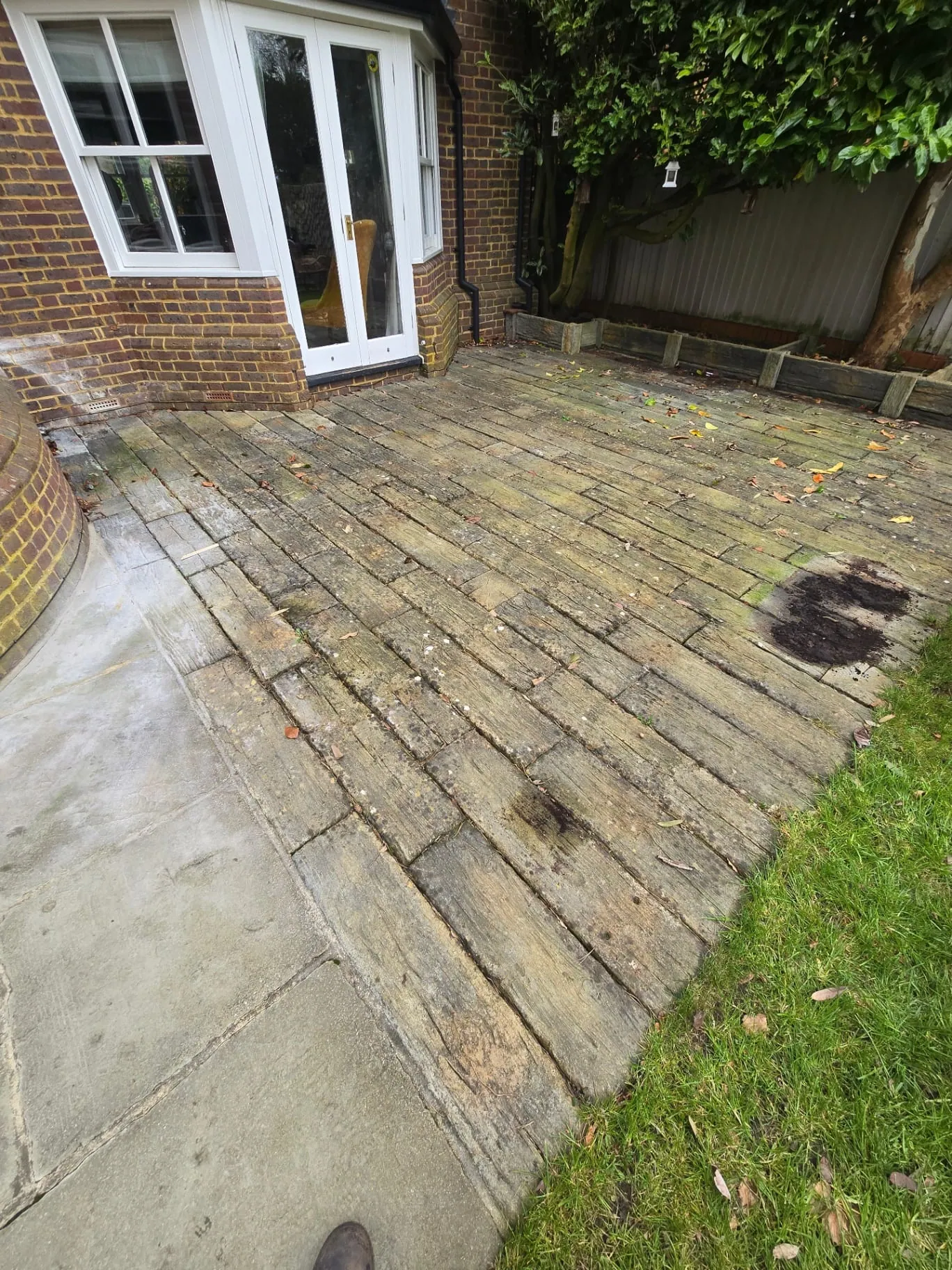 Before Decking Restoration